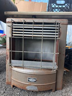 Vintage gas space heater