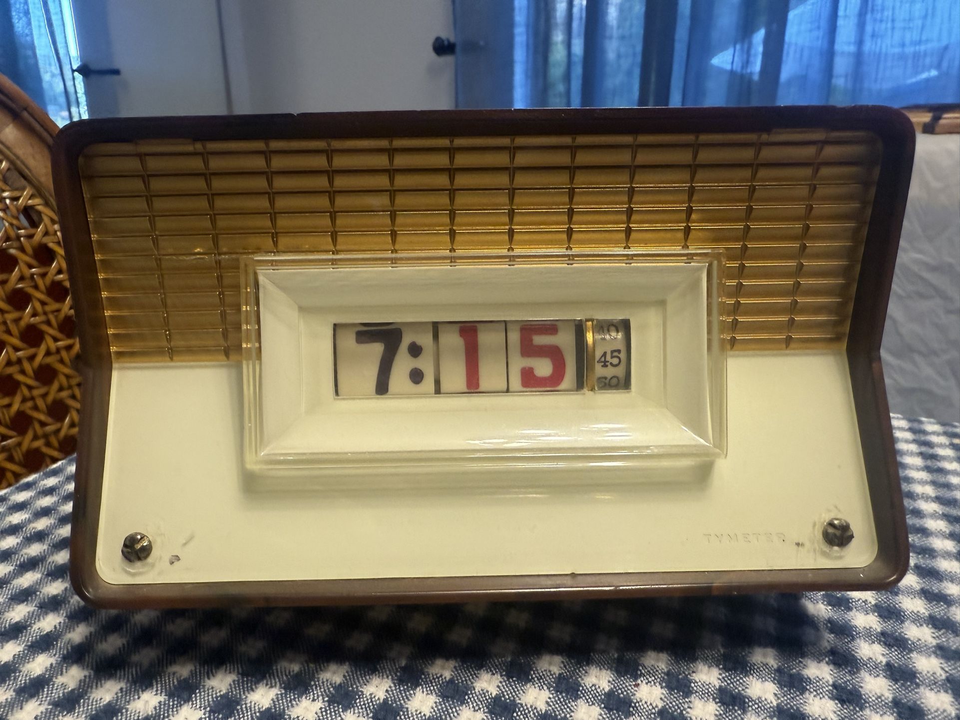 1961 Numechron Tymeter 170 Flip Clock
