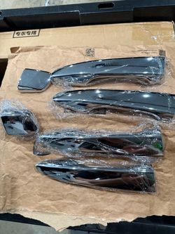 FOR 2013 2014 2015 2016 LEXUS ES350 ES300h CHROME DOOR HANDLE COVER COVERS SMART