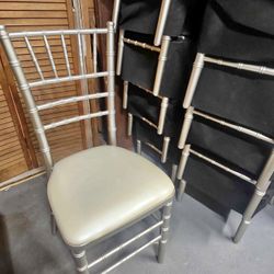 Silver Chiavari Chairs