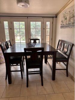 Table and chairs