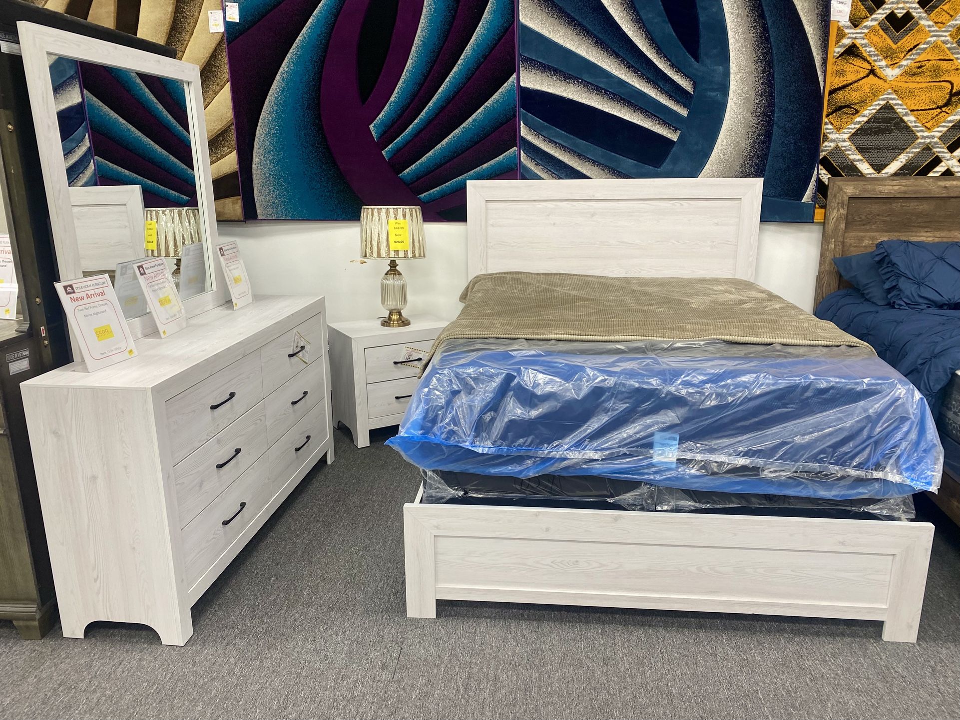 Queen Size Bedframe Set $599