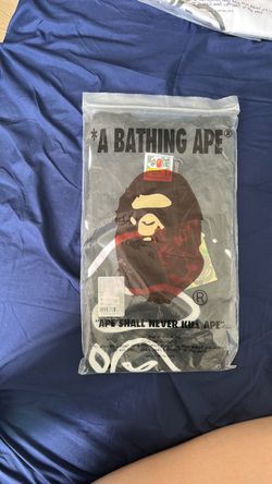 Black and white Bape shirt (large and small only)