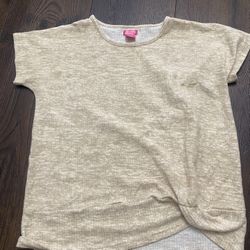 Womans Light Brown Pajama Shirt Size Small By Isaac Mizrahi #2