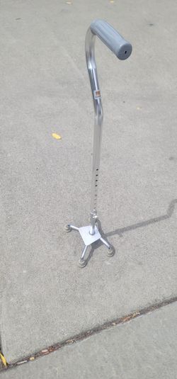 Steel Quad Cane
