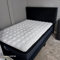 Like New. studded Full Size Bed 