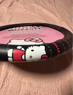 Hello Kitty Steering Wheel Cover 