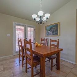 Dining Table and Six Chairs