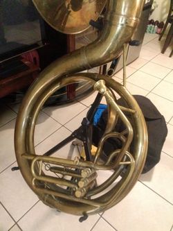 Sousaphone / tuba for some.