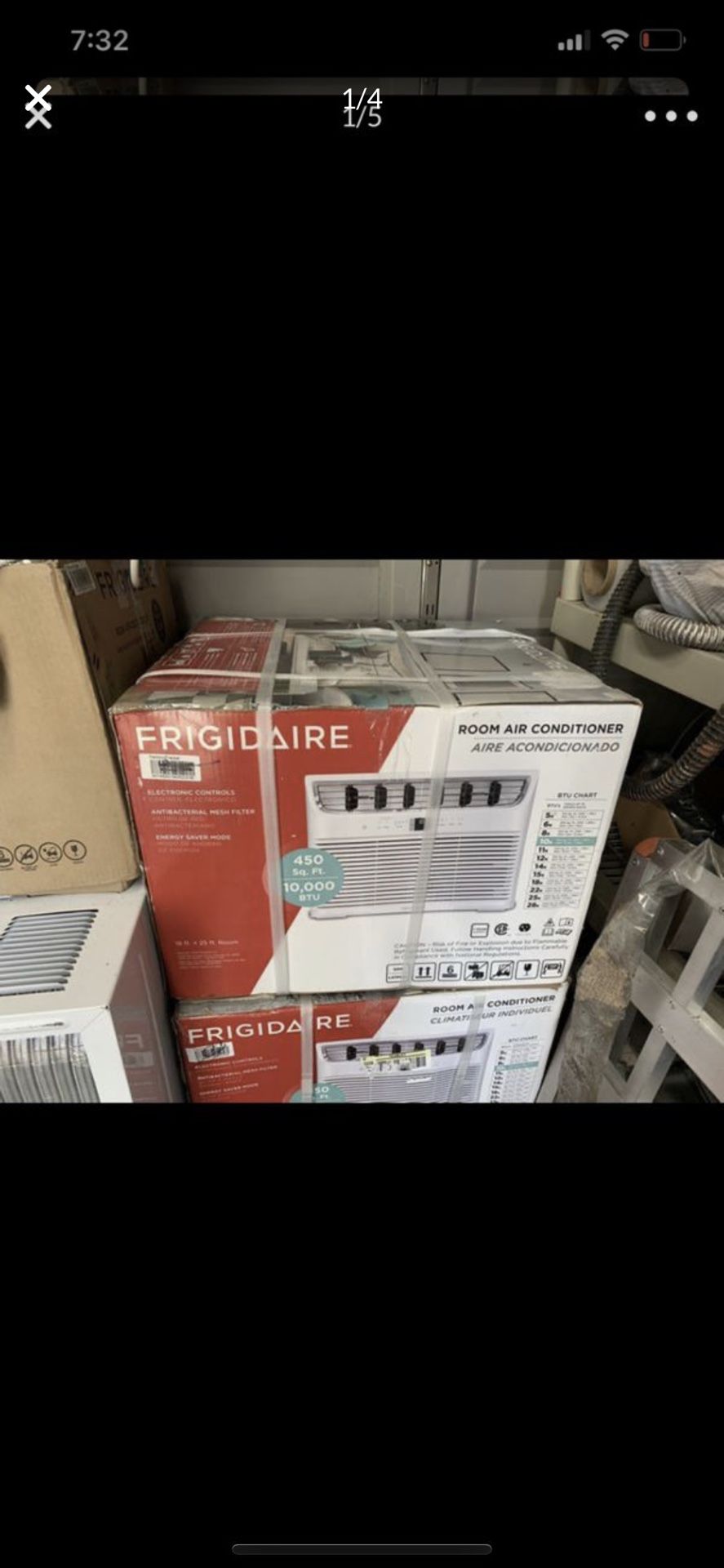 Brand new Frigidaire window ac 10000BTU delivery 🚚 available