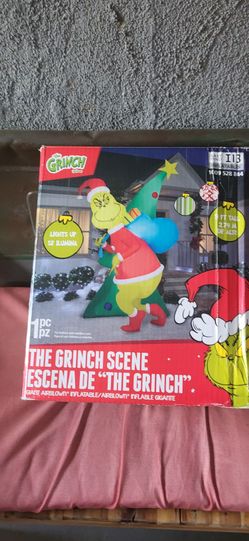 Grinch inflatable