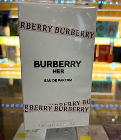 Her By Burberry 3.3 Oz EDP Designer Perfume Bottle Spray