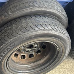 used tires 50$ a tire.