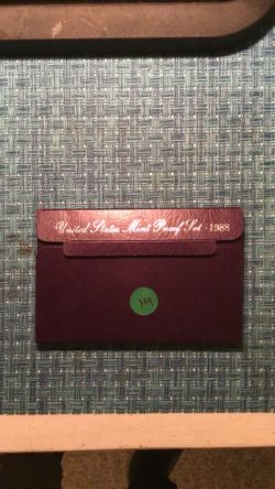 1988 proof set US