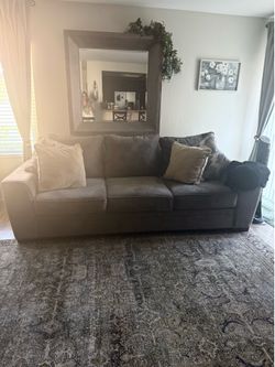 Sofa and loveseat