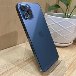 Apple 12 Pro Max 128Gb Pacific Blue Factory Unlocked/ Liberado De Compania