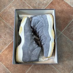 Jordan 11 Grey Suede Pinnacle Size 12 Used Og All
