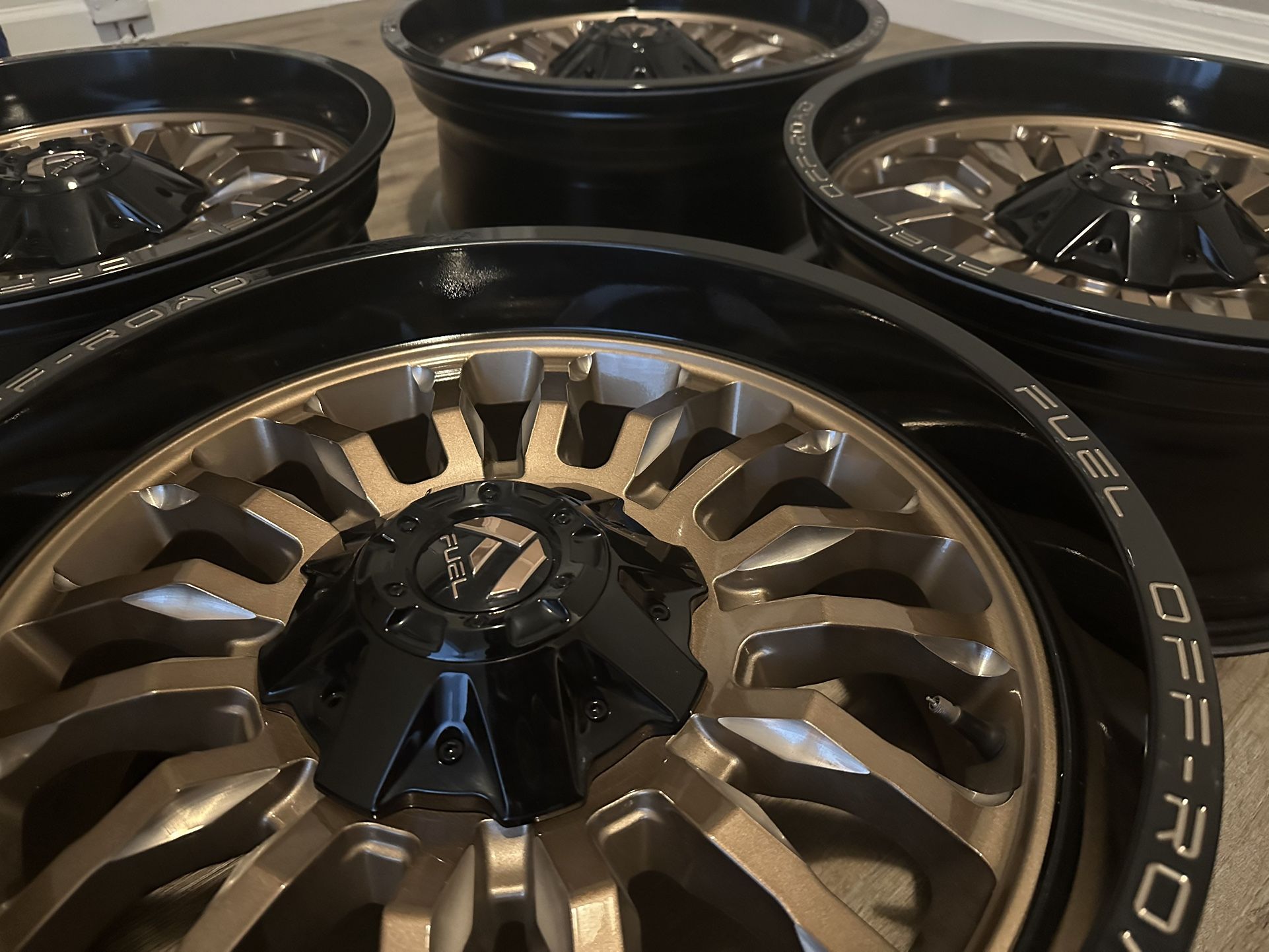 20x9 6x135 & 6x139 Fuel Rims New Set