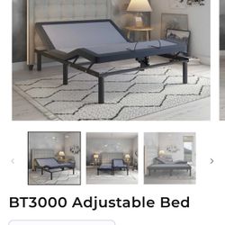 BedTech King Adjustable Base W/ 14” Copper Hybrid Mattress (READ DESCRIPTION)