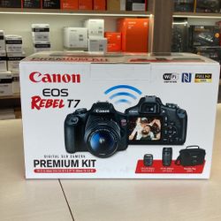 Canon Rebel T7 2 Lens Bundle