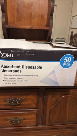 Absorbent disposable underpads