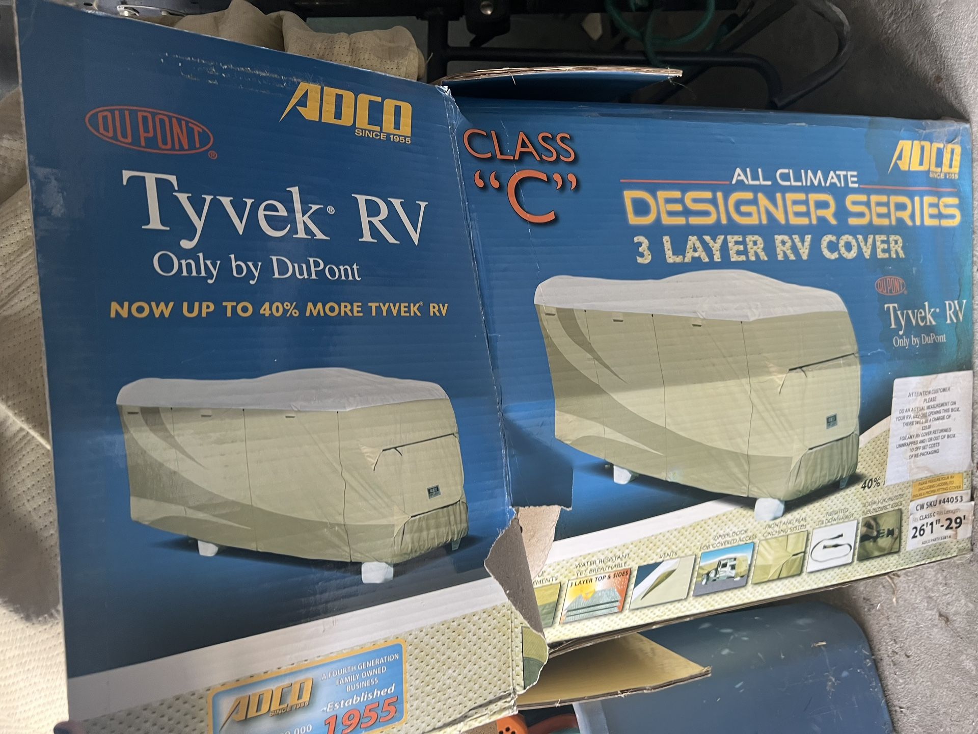 RV Storage Cover - Class C - 26’-29’
