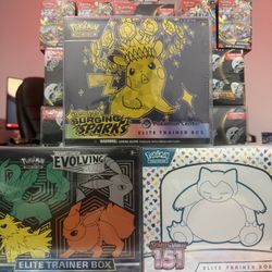 Pokemon TCG FOR TRADE My Etb For Your Booster Box 