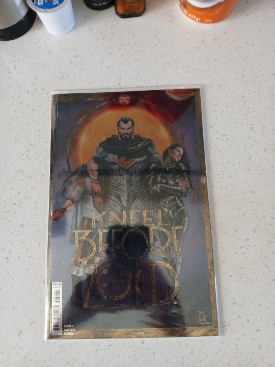 Kneel Before ZOD foil Cover