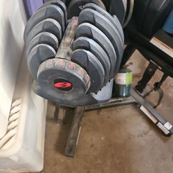 1090x Bowflex Dumbbells 
