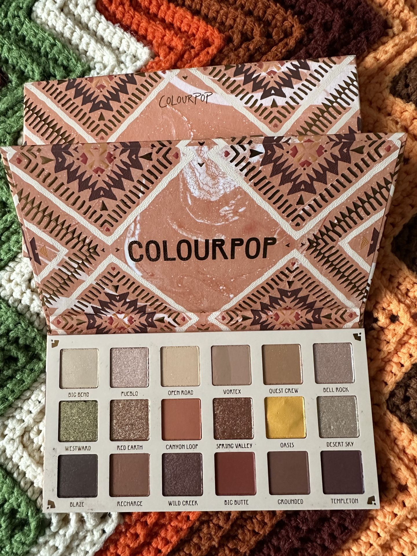 Colourpop Sandstone Eyeshadow Palette