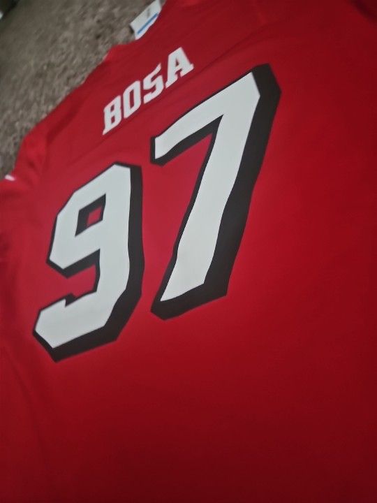 49ers Bosa 3d Letters New With Tags