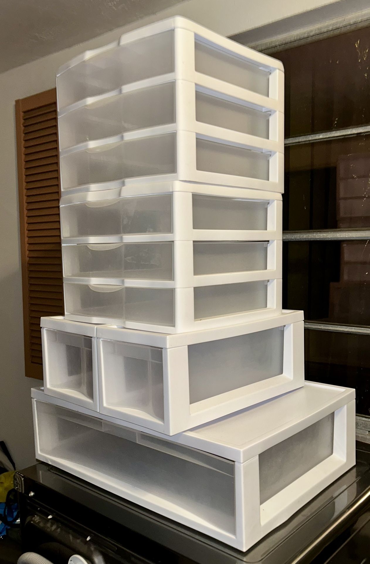 Sterilize Plastic Drawers. Storage. Sizes In Pictures