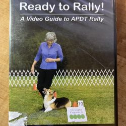 Ready To Rally! Bergeman DVD Video Guide To APDT Dog Teaching Tool NEW