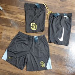 Size S Padres Nike Men's Shorts
