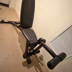 Marcy Adjustable Weight Bench w/ Leg Developer