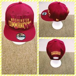 WASHINGTON COMMANDERS NFL FOOTBALL 🏈 SNAPBACK HAT. 