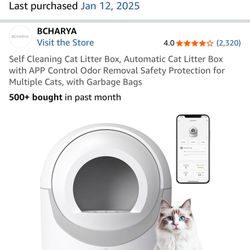 Litter-Robot (Self-Cleaning Litter Box) – Barely Used