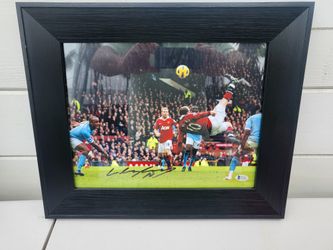 Wayne Rooney Autograph Photo