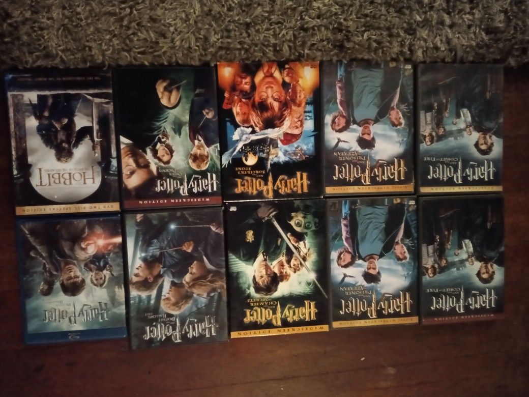 HARRY POTTER DVDS