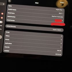 11inch iPad Pro M4 Chip OLED - Space BLK - 256GB