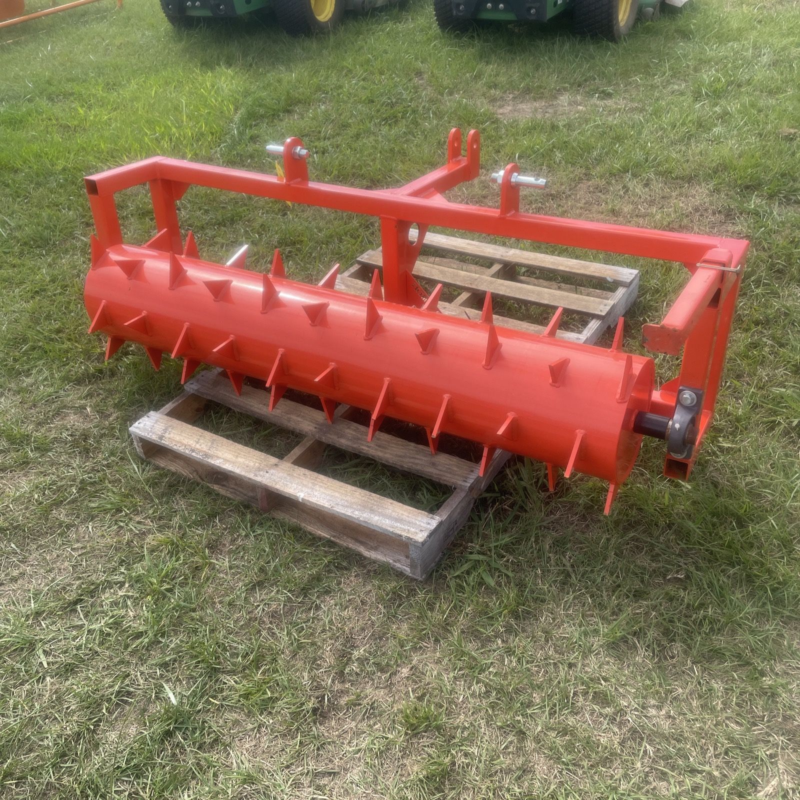 60” Aerator Ivey’s Equipment 3 Pt Hitch