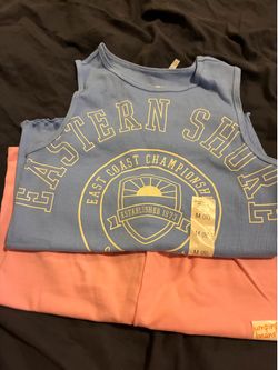 Two girls summer short set size 8