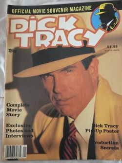 Dick Tracy Movie Souvenir Magazine 1990