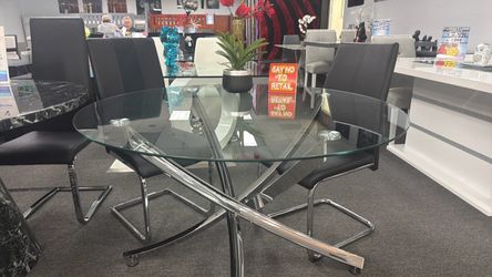 Table and 4 Chairs Available Limited Time Only $699