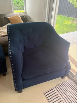 FREE PICK UP BLUE SOFA
