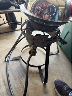 portable gas stove with wok