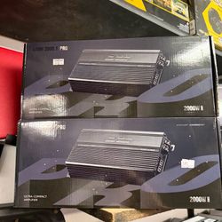Deaf bounce 2k watts amp $300 each