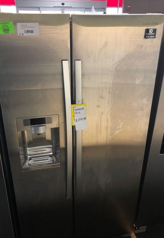 Samsung Stainless Steel Counter Depth Side by Side Refrigerator