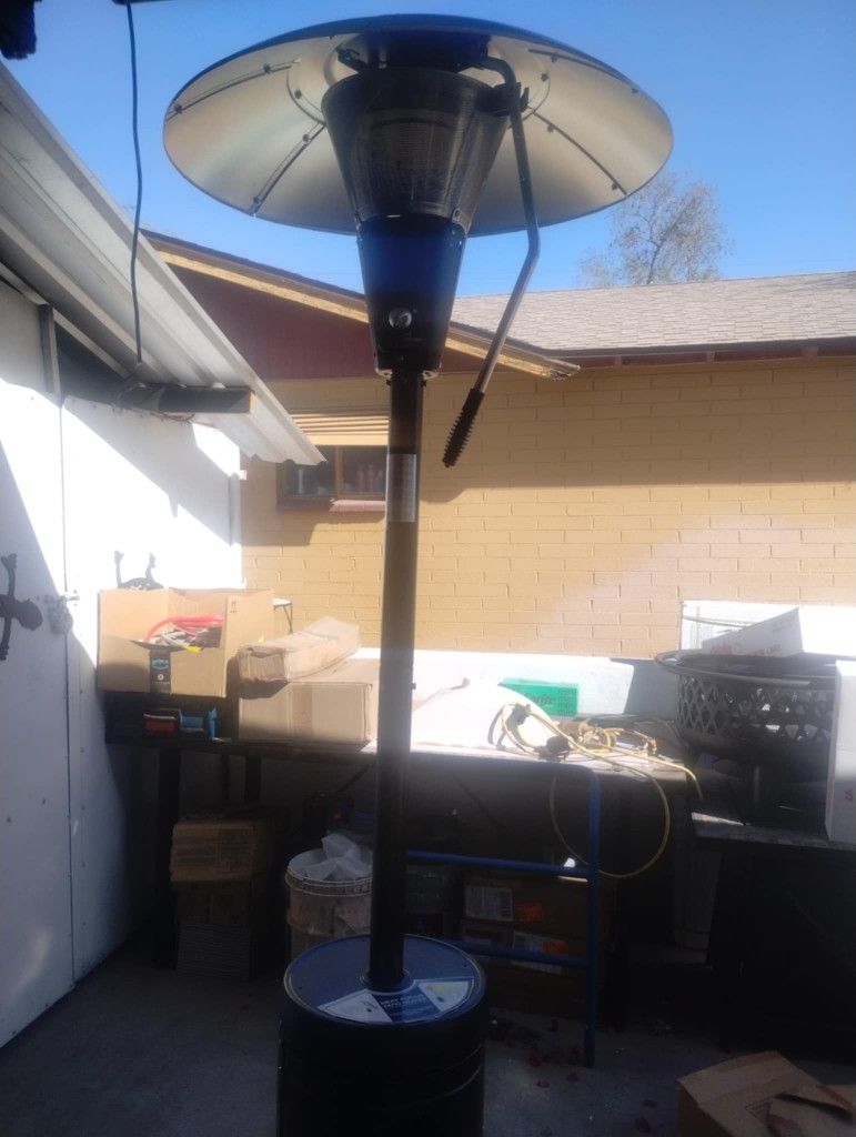 Heat Focusing Propane Gas Hampton Outdoor Heater Hampton Bay HD10