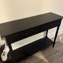 Entryway table With Drawers 